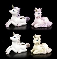 Unicorn Money Bank Figurines - Set of 4