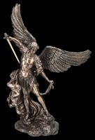 Archangel Michael Figurine Strikes Out with Sword