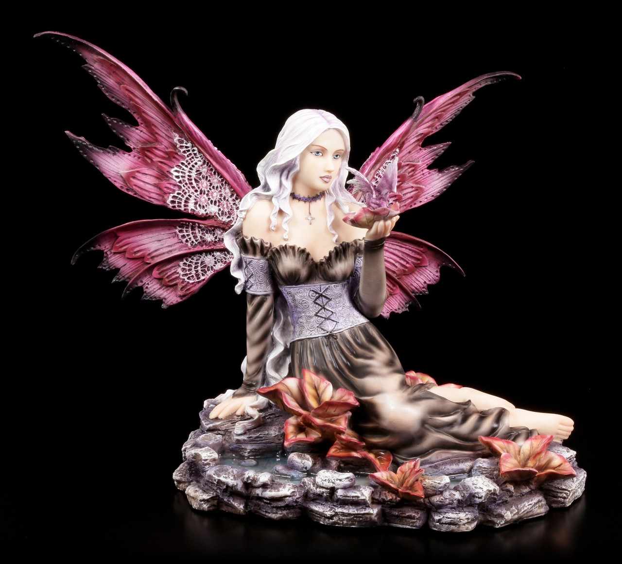 Fairy Figurine - Brook with Dragon