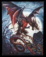 Small Canvas Dragon - Pernelles Bower