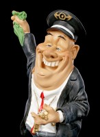 Funny Job Figurine - Railroad Conductor