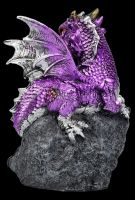 Dragon Figurine - Purple Guardian