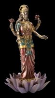 Lakshmi Figur auf Lotus