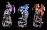 Dragon Figurines - Protectors of the Keep - Set of 3