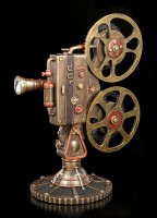 Steampunk Film Projektor mit Licht