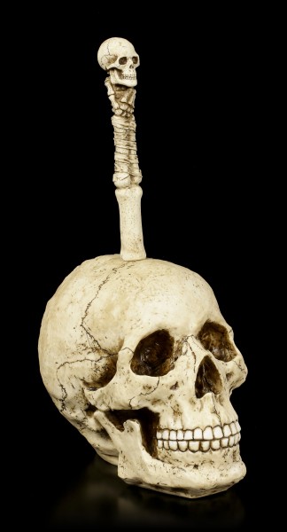 Totenkopf Toilettenbürste - Skull and Bones
