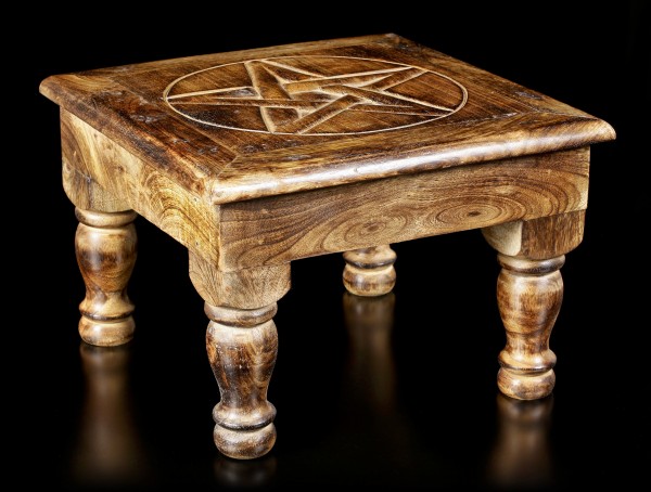 Tisch Altar - Pentagramm