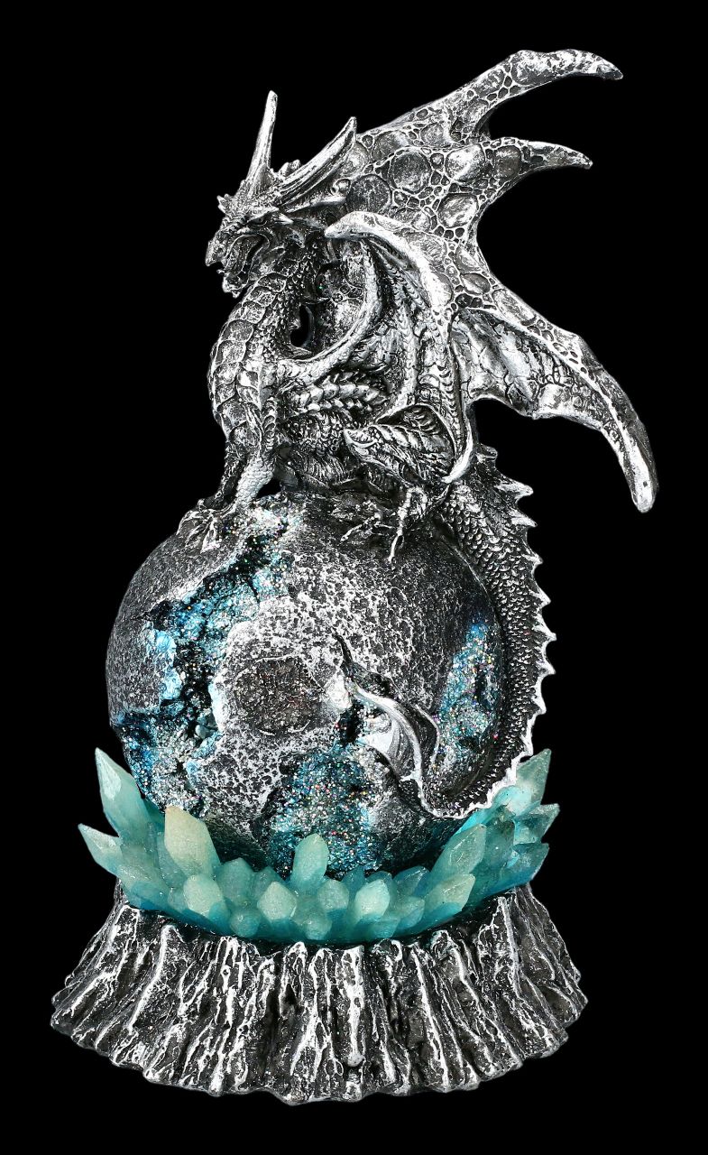 Dragon Figurine - Crystal Paladin LED