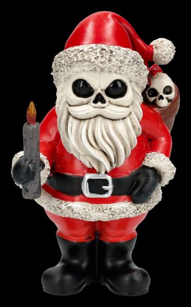 Skelett Weihnachtsmann Figur - Noel