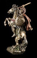 Alexander der Große Figur mit Pferd