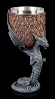 Drachen Kelch - Dragon Goblet by Anne Stokes