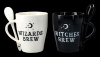 Mugs Partner Set - Witch and Wizard
