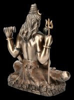 Hindu God - Seated Lord Shiva bronze