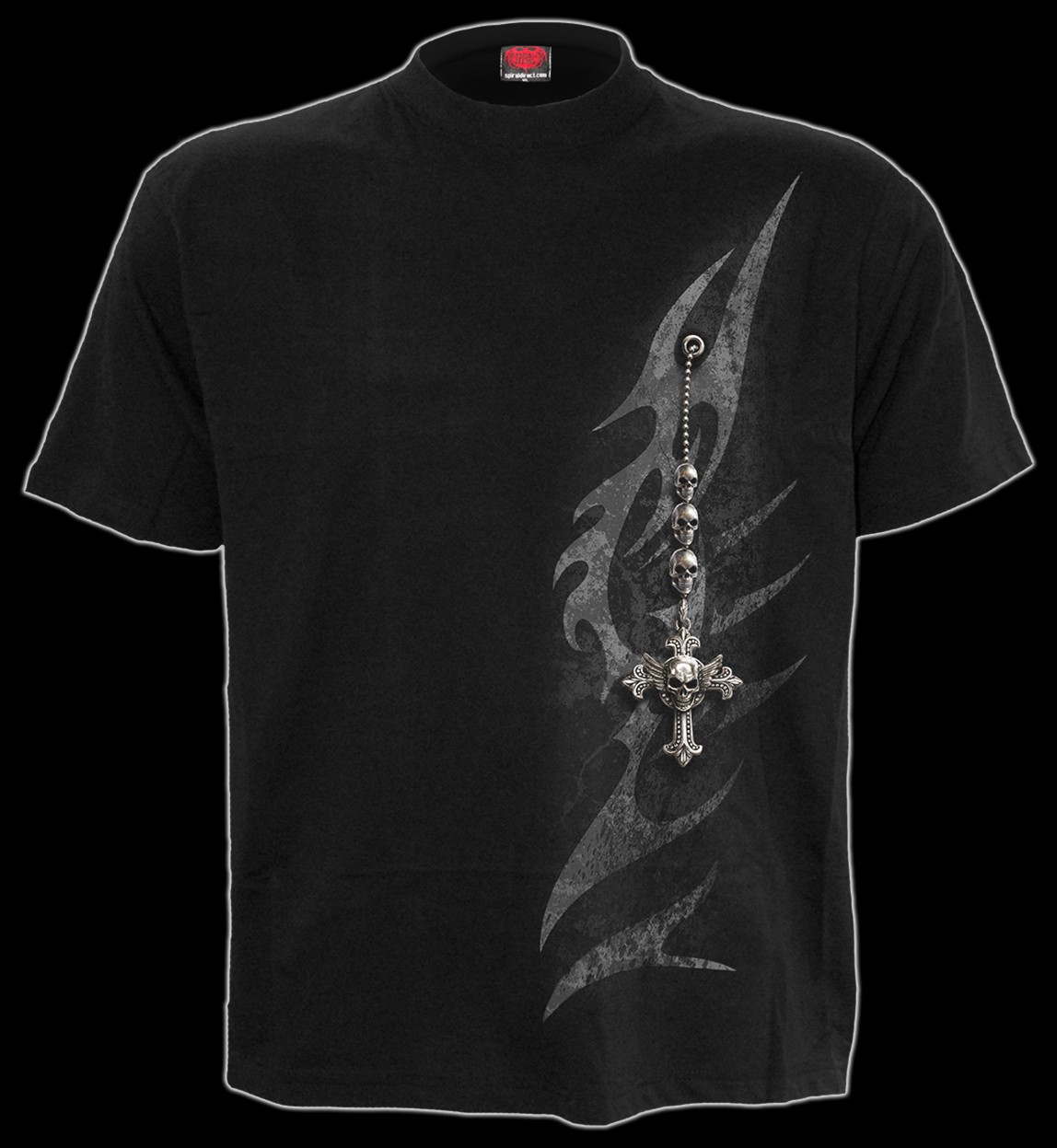 Tribal Chain - Gothic T-Shirt