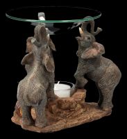 Duftlampe - Drei Elefanten