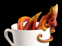 Dragon Figurines in Cup - Wake Up Dragons