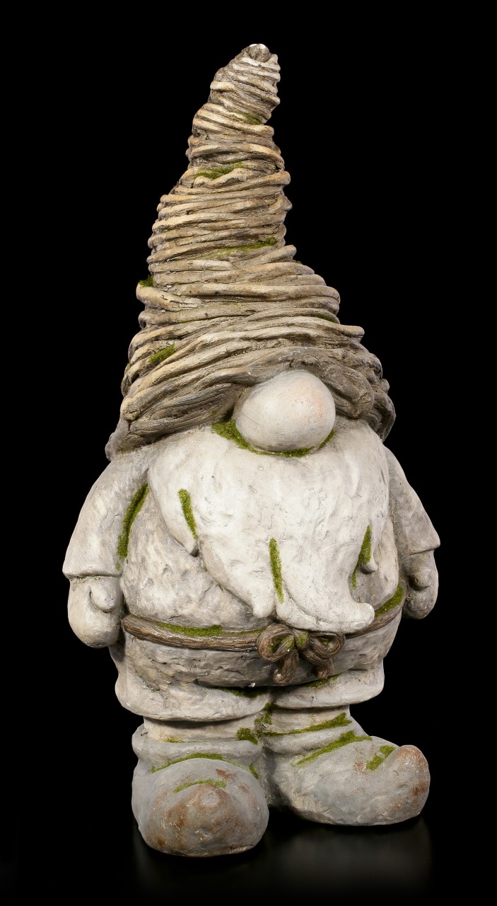 Gartenzwerg - Gnom Figur mit großem Hut