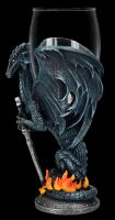 Glass Goblet Dragon - Fire Blade