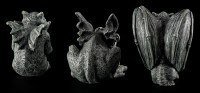 Mini Gargoyle Figures - Set of 3