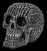 Totenschädel Figur - Crania mit Mini-Schädeln