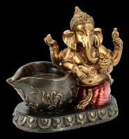 Ganesha Figurine with Tealight Holder