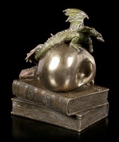 Dragon with Skull on Books
