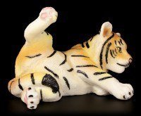 Tigerbaby Figur - Spielend auf dem Boden