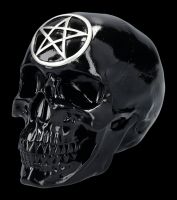 Skull with Pentagram - Black Magic