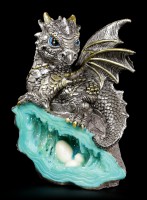 Dragon Figurine - Blue Guardian