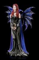 Dark Angel Figurine - Rachel with Skull