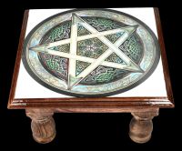Altar Table with Celtic Pentagram 30 cm