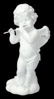 Angel Figurine - Cherub Plays Flute