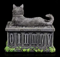 Tarot Card Box with Cat - Fortune&#39;s Watcher