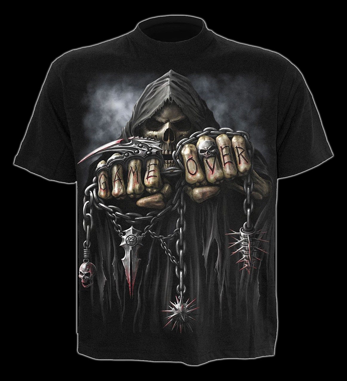T-Shirt Kinder - Skelett Reaper - Game Over
