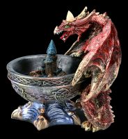 Backflow INcense Cone Burner . Dragon Bowl