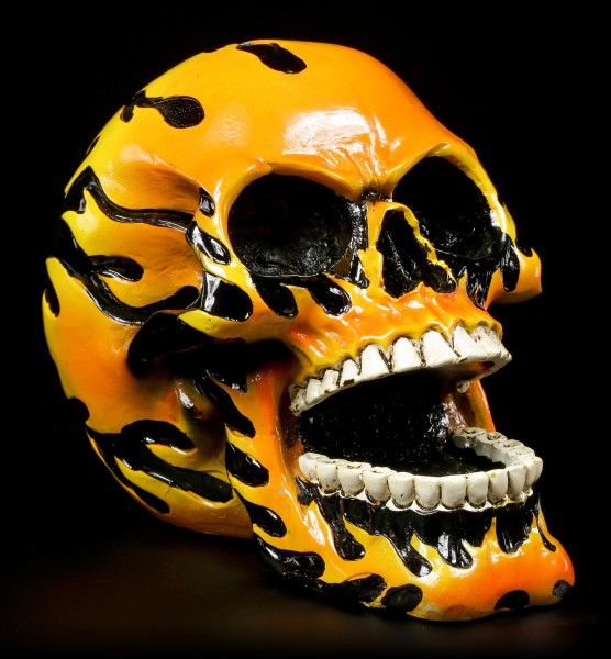 Skull - Flame Head