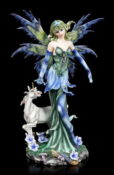 Fairy Figurine - Anra with Unicorn