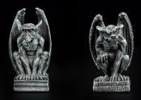 Mini Gargoyle Figures - Set of 2