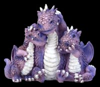 Cute Dragon Figurine - No Evil... - purple