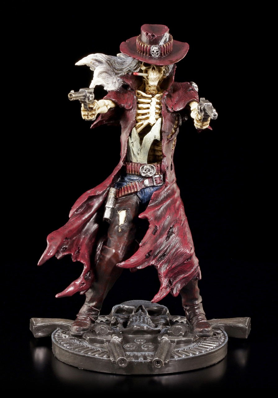 Skelett Figur - Gunslinger by James Ryman