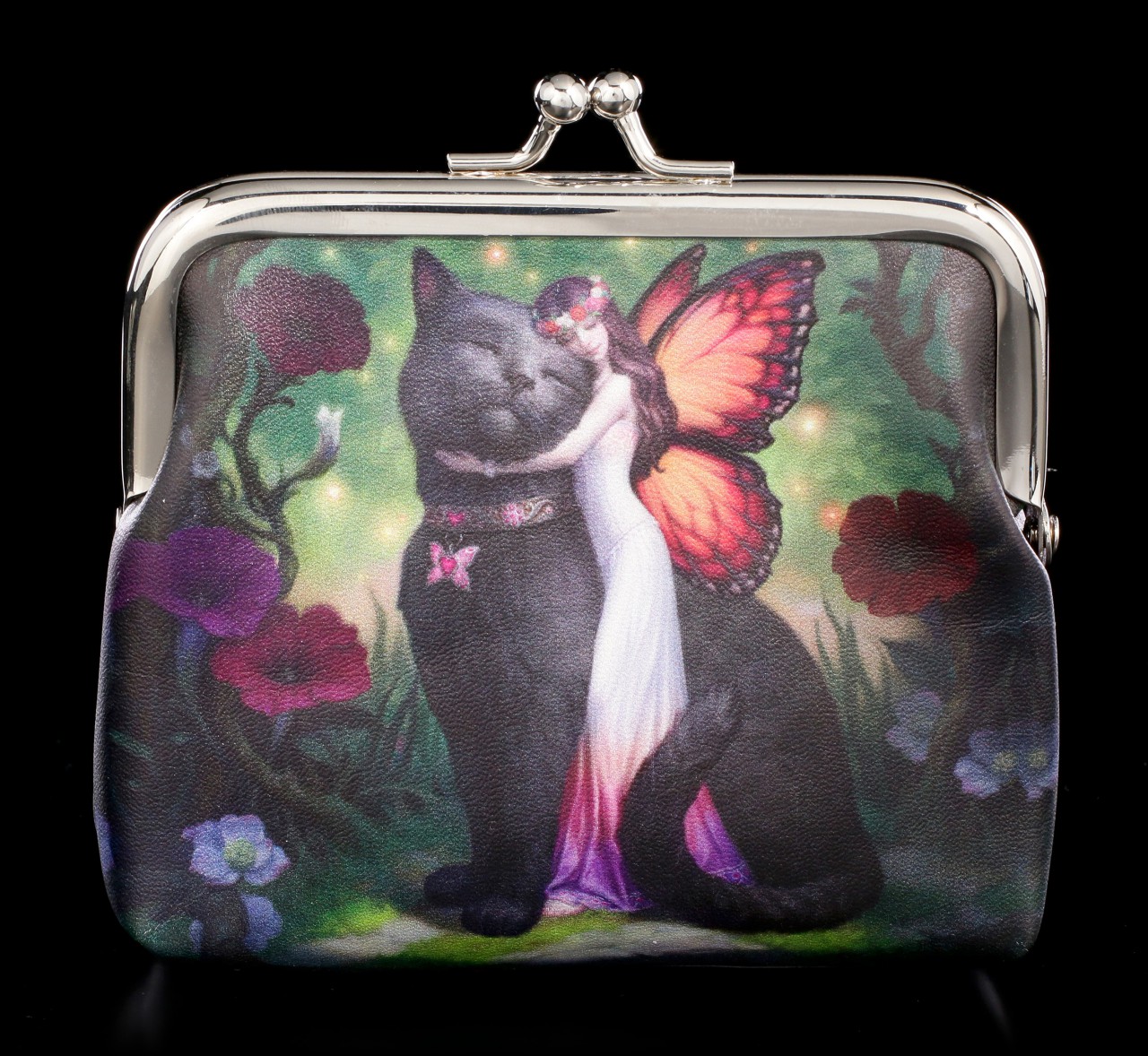Coin Purse - Cat and Fairy