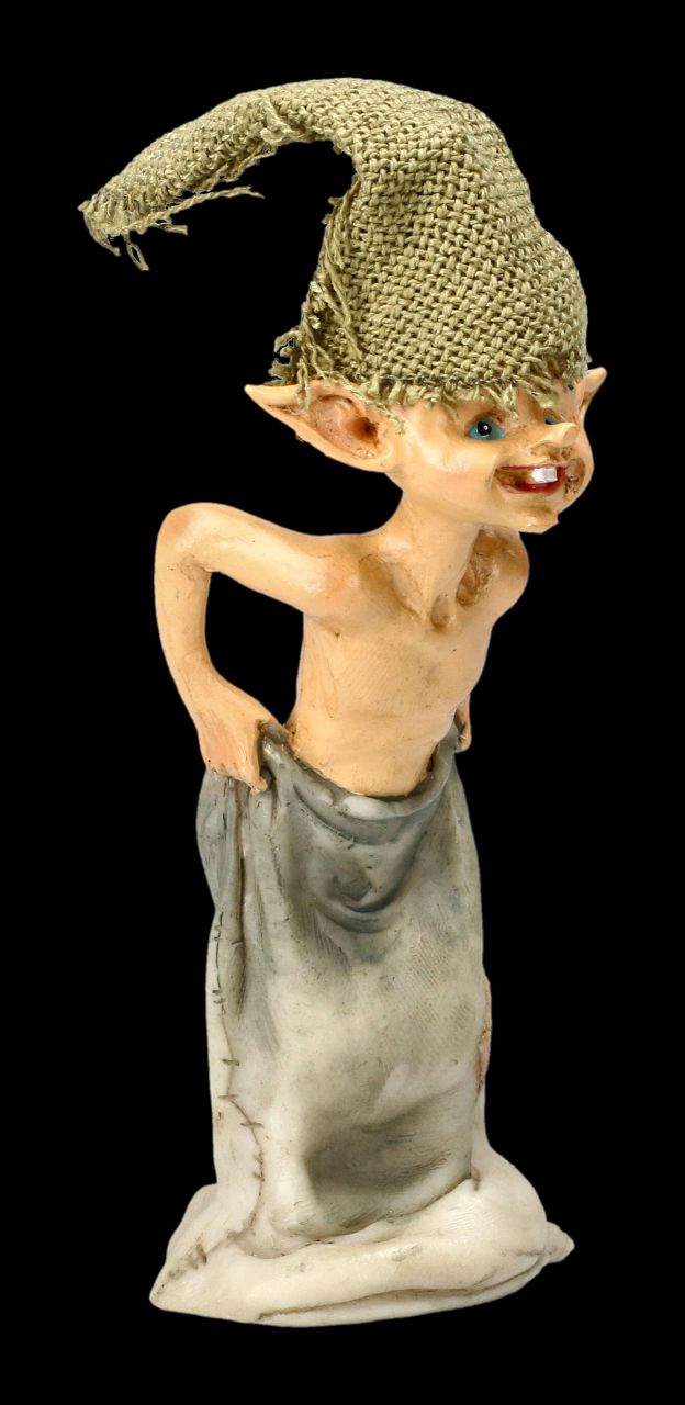 Pixie Goblin Figurine - Sack Race