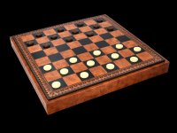 Eco-Leather Chess Board & Backgammon Box