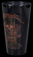 Trinkglas Metallica schwarz - Boris