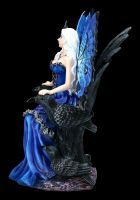Fairy Figurine - Ravens Queen on her Throne