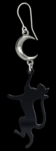 Alchemy Earring - Feline Moon Dream