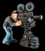 Funny Jobs Figur - Kameramann mit alter Filmkamera