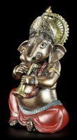 Small Ganesha Figurine playing Shehnai
