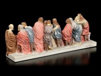 The Last Supper by Leonardo da Vinci - colored