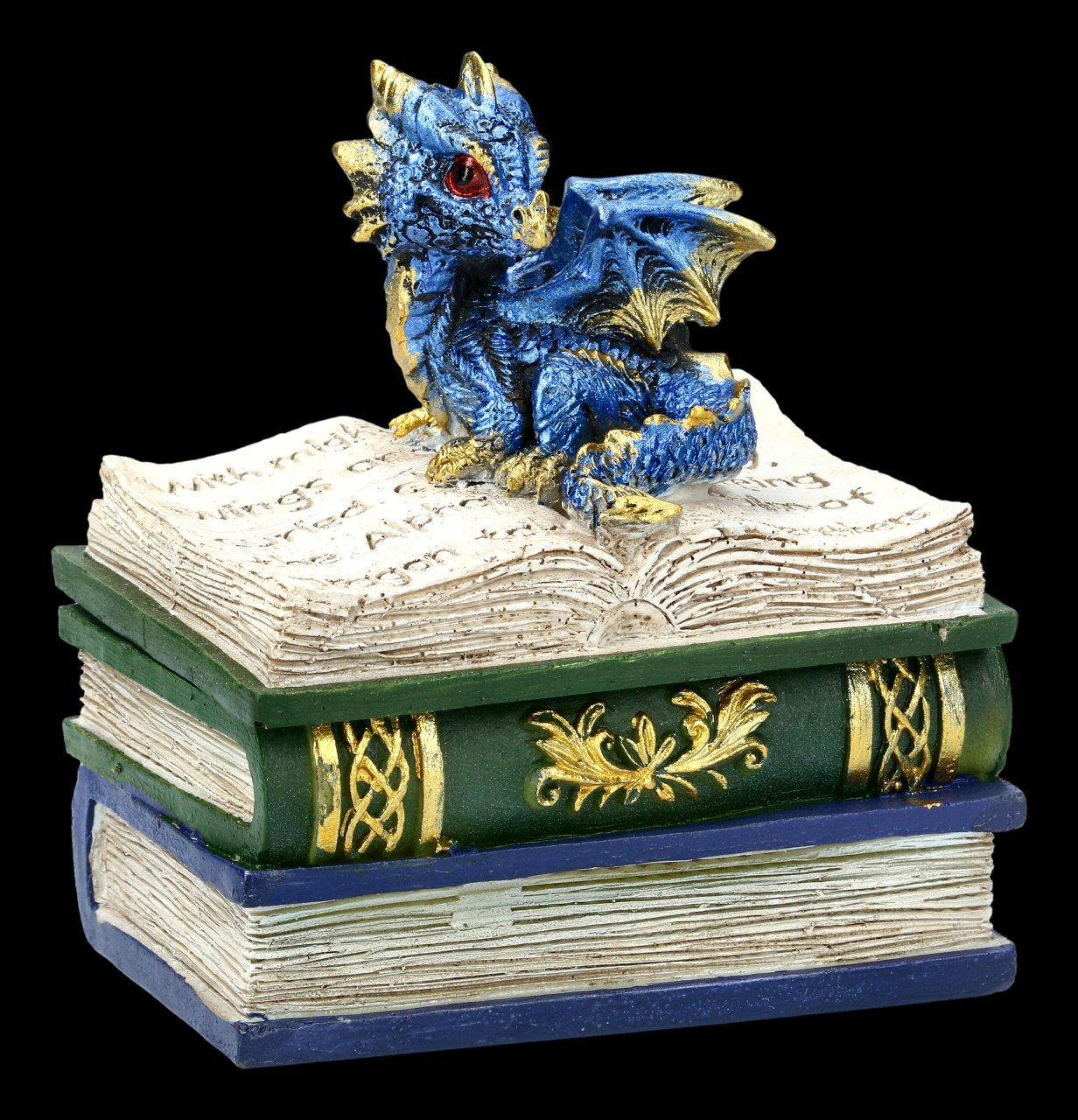 Drachen Schatulle - Dragonling Diaries - blau